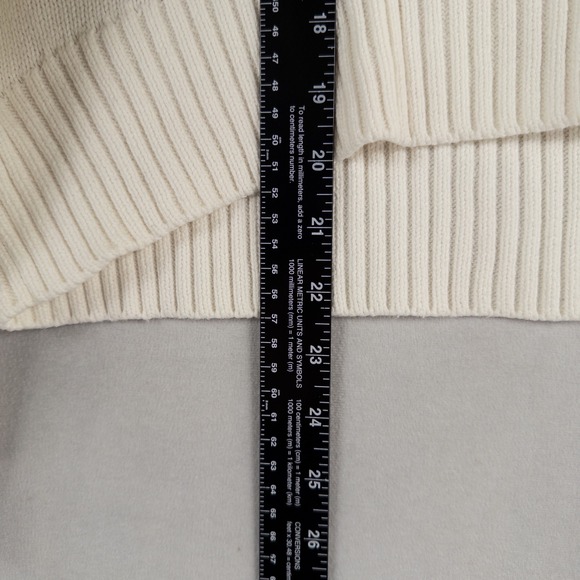 Quince Cream Crew Neck Sweater - Picture 7 of 9